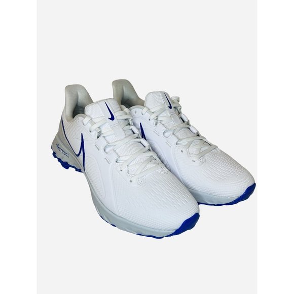 Nike React Infinity Pro Golf Shoes Unisex White Blue CT6620-125 Size 10 - Picture 3 of 10